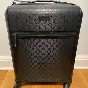 Gucci Carry-on Guccissima Suitcase with Dustbag